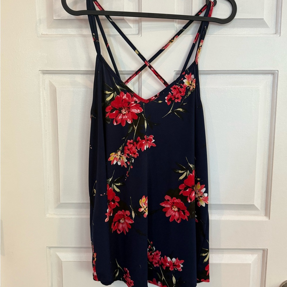 Papermoon Navy Floral Camisole